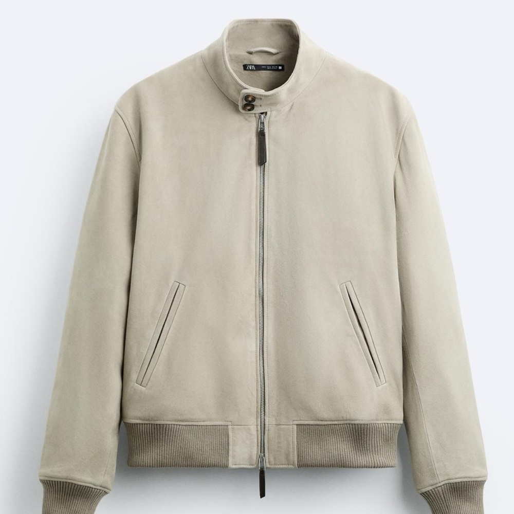 Suede Leather Jacket